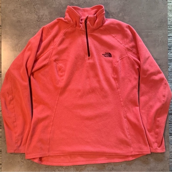 Vintage The North Face 1/4 Zip Fleece Sweatshirt,  Size L - Picture 10 of 10